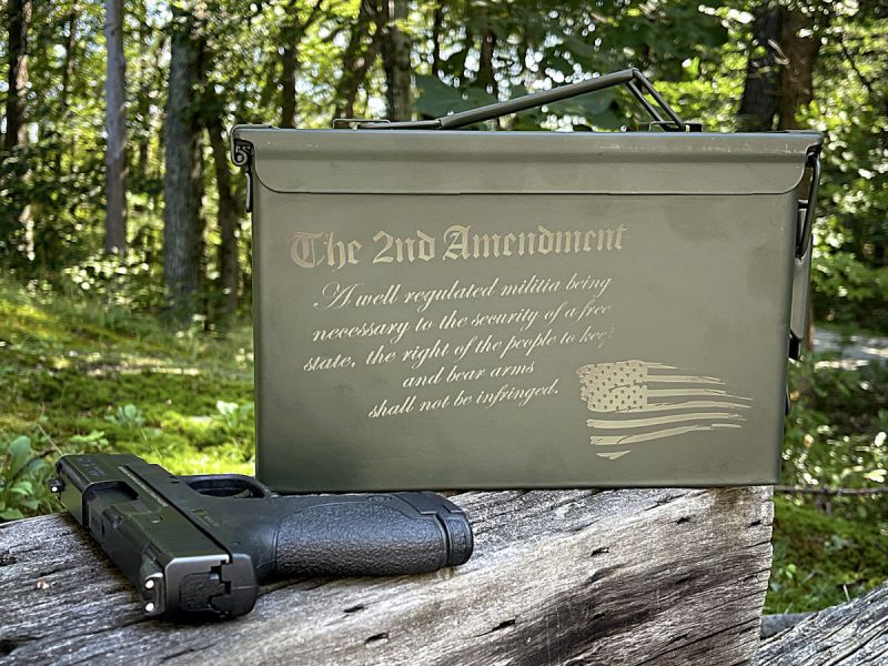 Personalized Ammo Box, 30 CAL Ammo Can Gift
