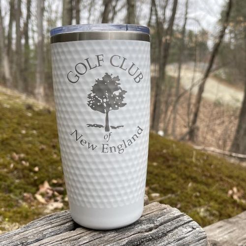 Personalized Golf Ball Tumbler, 20 oz. Insulated Metal