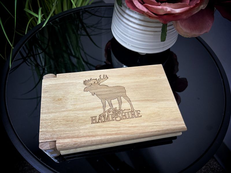 Personalized Cribbage Board Game, Travel Size