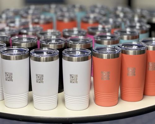 Large Laser Engraved Tumbler