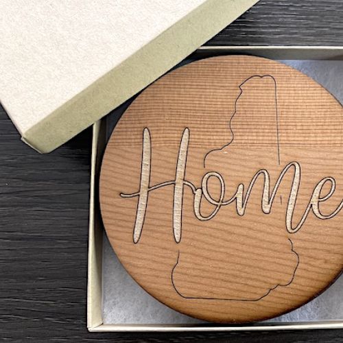 Personalized Wooden Coaster