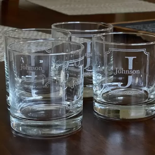 Personalized Rock Glasses